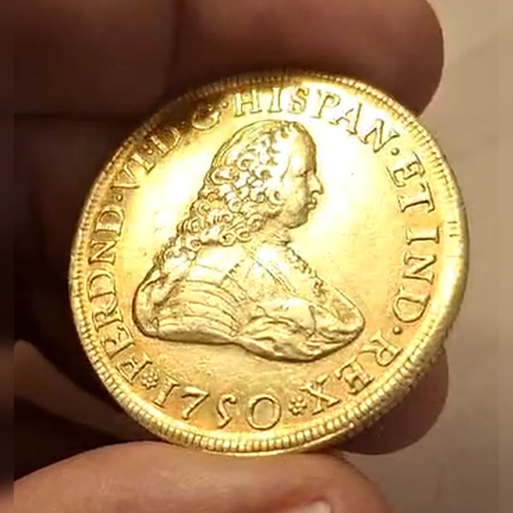 Tasación de monedas antiguas de oro por fotografía del anverso